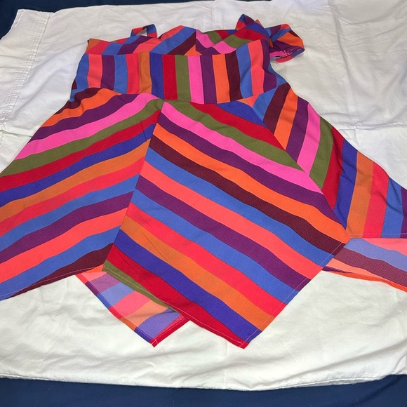 A New Day Colorful Striped Dress XL - Picture 5 of 10